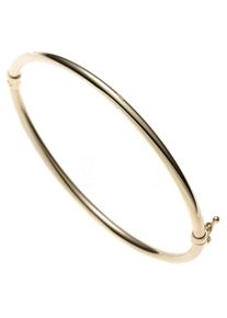 Jobo Damen Armreif, Gelbgold 585, gelb, Gelbgold 585, Armbänder, oval 585 Gold