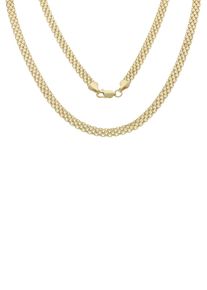Firetti Damen Goldkette "Schmuck Geschenk Gold 375 Halsschmuck Halskette Goldkette Bismarck", 45, Gelbgold 375, L: 45cm B: 4,6mm, gold, Gelbgold 375,