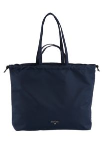 Mustang Damen Shopper "Annecy", blau, Nylon, Taschen, Handtasche, Citybag, Tragetasche