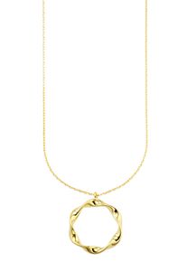 Kangaroos Damen Kette mit Anhänger "Schmuck Geschenk Silber 925 Halsschmuck Halskette Ankerkette", Silber 925 (Sterlingsilber), L: 45cm B: 1mm, gold,