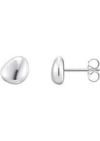 Thomas Sabo Damen Paar Ohrstecker "Schmuck Silber 925 Ohrringe organisches Design, H2307-001, H2307-413", Silber 925 (Sterlingsilber), silber, Silber
