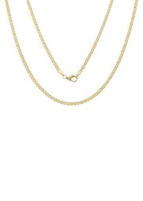 Firetti Damen Goldkette "Schmuck Geschenk Gold 375 Halsschmuck Halskette Goldkette Tigerauge", 45, Gelbgold 375, B: 2,5mm, gold, Gelbgold 375,