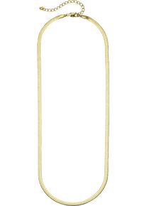 Kangaroos Damen Silberkette "Schmuck Geschenk Silber 925 Halsschmuck Heringbonekette, K0061N", Silber 925 (Sterlingsilber), L: 47cm B: 3,1mm, gold,