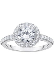 Thomas Sabo Damen Fingerring "Schmuck Silber 925 Ring Halo, TR2475-051-14", 60, Silber 925 (Sterlingsilber), 2mm, silber, Silber 925