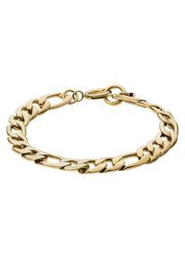 Fossil Damen Armband "Schmuck Geschenk Rowan, Armkette Stegpanzerkette", Edelstahl, gold, Edelstahl, Armbänder