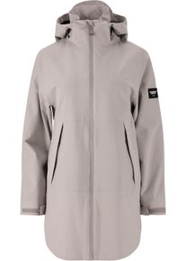 WEATHER REPORT Damen Outdoorjacke "Brittan", grau, sportlich, Gr. 40, unifarben, 90% Polyester, 10% Elasthan, Jacken, im wetterfesten und wärmenden