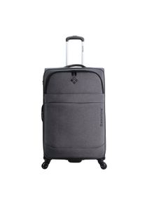 Saxoline Koffer "2 Tone", grau, Polyester, Koffer, aus Polyester-Material