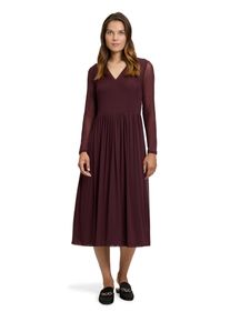 Vera Mont Damen Maxikleid "Vera Mont Maxikleid unifarben", rot, modisch, Gr. 38, Netz, Obermaterial: 90% Polyamid, 10% Elasthan. Futter: 100%