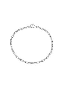 Vivance Damen Armband "925/- Sterling Silber weiß Gliederarmband 21 cm", 21cm, Silber 925 (Sterlingsilber), weiß, Silber 925 (Sterlingsilber),