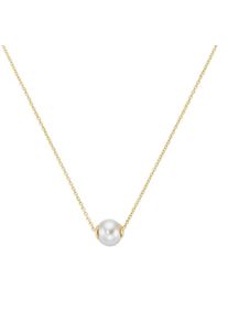 Luigi Merano Damen Collier "Süßwasserperle, Gold 585", 45cm, Gelbgold 585, gold, Gelbgold 585, Halsketten