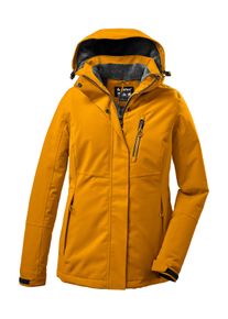 Killtec Damen Outdoorjacke "KOW 140 WMN JCKT", gelb, sportlich, Gr. 46, 100% Polyester, Jacken