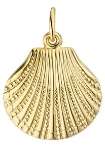 Jobo Damen Ketten-Anhänger "Anhänger Muschel", Gelbgold 333, gold, Gelbgold 333, Schmuckanhänger, 333 Gold