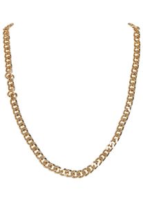 Urban Classics Damen Edelstahlkette "Urban Classics Unisex Long Basic Necklace", one size, Eisen, gold, Eisen, Halsketten