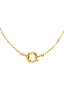 PURELEI Damen Charm-Kette "Schmuck Geschenk Lokahi, 2116", Edelstahl, L: 45cm, gold, Edelstahl, Halsketten