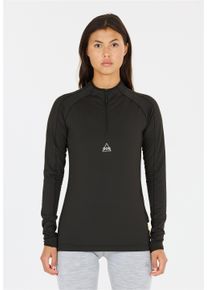 SOS Herren Langarmshirt "Timberline", schwarz, sportlich, Gr. M, unifarben, 90% Polyester, 10% Elasthan, Shirts, Im komfortablen und anliegenden