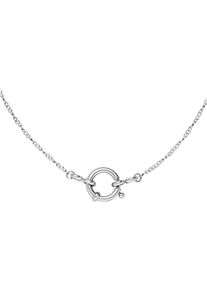 PURELEI Damen Charm-Kette "Schmuck Geschenk Lokahi, 2116", Edelstahl, L: 45cm, silber, Edelstahl, Halsketten