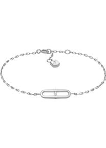 Fossil Damen Armband "Schmuck Geschenk Silber 925 Armkette Heritage, JFS00637040", Silber 925 (Sterlingsilber), silber, Silber 925 (Sterlingsilber),
