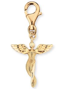 Engelsrufer Damen Charm-Einhänger "ENGEL, ERC-LILANGEL, ERC-LILANGEL-G, ERC-LILANGEL-R", gold, Silber 925 (Sterlingsilber), Charms
