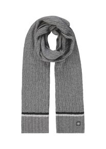 Lerros Damen Wollschal "Lerros Strickschal in Schurwoll-Kaschmir-Mischung", grau, Wollmischung, Modetücher
