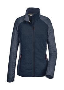 Killtec Damen Strickjacke "KOS 68 WMN FLX JCKT", blau, sportlich, Gr. 42, 94% Polyester (recycelt) 6% Polyester, Strickjacken