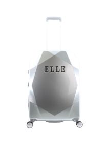 ELLE Koffer "ELLE", silber, Koffer, mit vollständig gefüttertem Innenraum