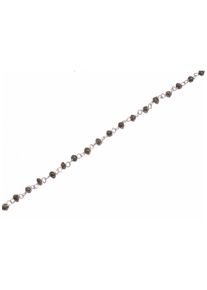 Firetti Damen Kette ohne Anhänger "Schmuck Geschenk Silber 925 Halsschmuck Halskette Edelstein", Silber 925 (Sterlingsilber), L: 45cm, silber, Silber