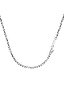 Damen Kette ohne Anhänger "Venezianerkette, massiv, Silber 925", 50cm, Silber 925 (Sterlingsilber), silber, Giorgio Martello MILANO, Silber 925