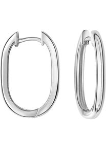 Firetti Damen Paar Creolen "Schmuck Geschenk, Ohrringe oval, Silber 925", Silber 925 (Sterlingsilber), silber, Silber 925 (Sterlingsilber), Ohrringe