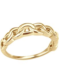 Firetti Damen Fingerring "Schmuck Geschenk Silber 925 Silberring Ring Kettenglieder", 60, Silber 925 (Sterlingsilber), 1,2mm, gold, Silber 925