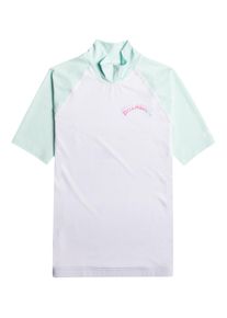 Billabong Damen Rash Guard "Sunny Side", blau, Gr. XS, 85% Polyester, 15% Elasthan, Shirts