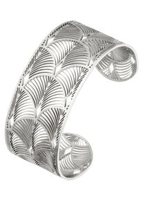 Jobo Damen Armspange, Edelstahl, silber, Edelstahl, Armbänder, Edelstahl