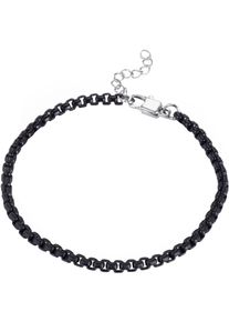 Firetti Armband "Schmuck Geschenk Edelstahl Armschmuck Armkette Venezianerkette Color", Edelstahl, grau, Edelstahl, Armbänder