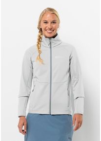 Jack Wolfskin Damen Fleecejacke "ALPGRAT FZ W", grau, Gr. XL, 100% POLYESTER, Jacken