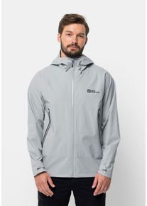Jack Wolfskin Herren Funktionsjacke "TAPELESS 2.0 JKT M", silber, Gr. S, 100% POLYAMID, Jacken