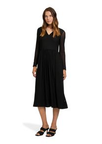 Vera Mont Damen Maxikleid "Vera Mont Maxikleid unifarben", schwarz, modisch, Gr. 44, Netz, Obermaterial: 90% Polyamid, 10% Elasthan. Futter: 100%