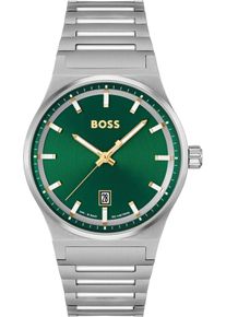 BOSS Damen Quarzuhr "CANDOR", silber, Armbanduhren, Herrenuhr, Damenuhr, Armbanduhr, Datum, Edelstahlarmband
