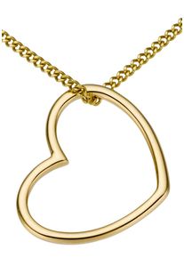 Firetti Damen Ketten-Anhänger "Schmuck Geschenk Gold 333 Halsschmuck Anhänger für Halskette Herz", Gelbgold 333, 0,25 g, gold, Gelbgold 333,