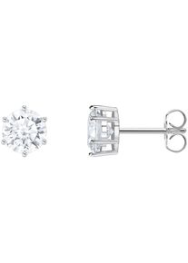 Thomas Sabo Damen Paar Ohrstecker "Schmuck Silber 925 Ohrringe Solitär, H2300", Silber 925 (Sterlingsilber), silber, Silber 925 (Sterlingsilber),