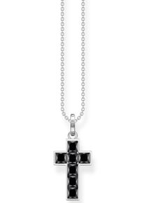 Thomas Sabo Damen Kreuzkette "Kreuz, KE2166-051-14-L45V, KE2166-477-7-L45V, KE2166-643-11-L45V", 45, Silber 925 (Sterlingsilber), silber, Silber 925