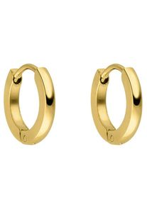 PURELEI Damen Paar Creolen "Schmuck Geschenk Ike Ohrringe, Earrings-Ike", Edelstahl, gold, Edelstahl, Ohrringe