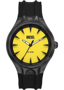 Diesel Herren Quarzuhr "STREAMLINE", schwarz, Armbanduhren, Armbanduhr, Herrenuhr, Silikonarmband
