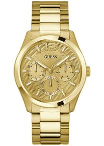 Guess Herren Multifunktionsuhr "ZEN", gold, Armbanduhren, Armbanduhr, Quarzuhr, Herrenuhr