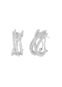 Vivance Damen Paar Ohrstecker "Zirkonia", Silber 925 (Sterlingsilber), silber, Silber 925 (Sterlingsilber), Ohrringe
