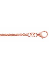 Adelia´s ADELIA ́S Damen Silberkette "925 Silber Halskette 60 cm Ø 2 mm", 60, Silber 925 (Sterlingsilber), rosa, Silber 925 (Sterlingsilber), Halsketten,