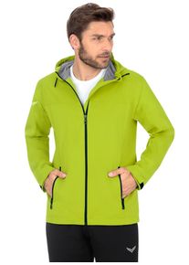 TRIGEMA Herren Regenjacke "TRIGEMA Leichte Regenjacke", gelb, sportlich, Gr. M, 82% Polyester, 14% Elastan, 4% PU, Jacken