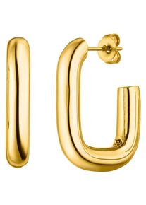PURELEI Damen Paar Creolen "Schmuck Geschenk Hula Ohrringe, 2110-Earring-Hula", Edelstahl, gold, Edelstahl, Ohrringe