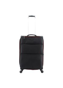 Saxoline Koffer "Adorer", grau, Polyester, Koffer, aus Polyester-Material
