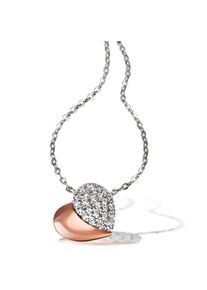 Goldmaid Damen Herzkette, Silber 925 (Sterlingsilber), bunt, Silber 925 (Sterlingsilber), Halsketten
