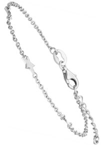 Jobo Damen Armband "Sterne", Silber 925 (Sterlingsilber), silber, Silber 925 (Sterlingsilber), Armbänder, 925 Silber 19 cm