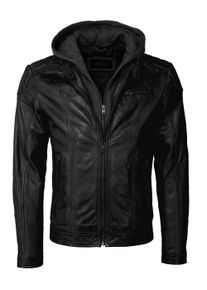 JCC Herren Lederjacke "310-19-222", schwarz, Gr. 50, Oberstoff: 100% Lammleder / Innenmaterial: 100% Polyester / Einsatz: 100% Baumwolle /